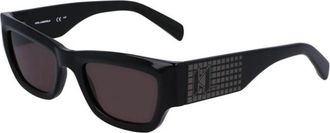 Karl Lagerfeld Kl 6141S 001 Zonnebril - Dames - Zonnebrillen - Zwart - 52 MM - Accessoires