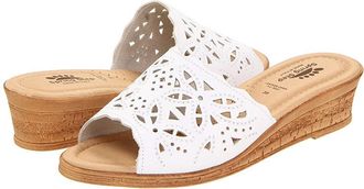 Spring Step Estella Womens Wedge Shoes White : EU 42 (US Womens 10.5-11) M, Leather