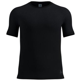 Odlo Performance Light Base Layer Top Crew Neck S/S Kunstfaserunterw&auml;sche f&uuml;r Herren | schwarz