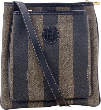 Fendi Fendi Vintage stoffen handtas Pequin