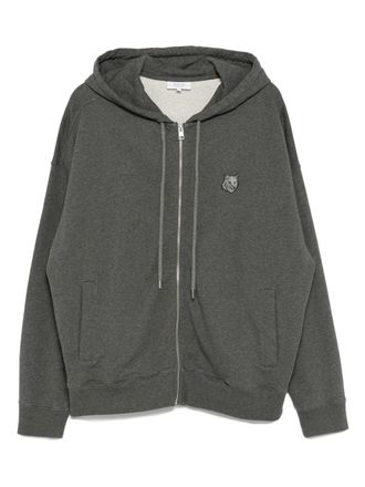 Maison Kitsuné Fox Head Zipped Oversize Hoodie