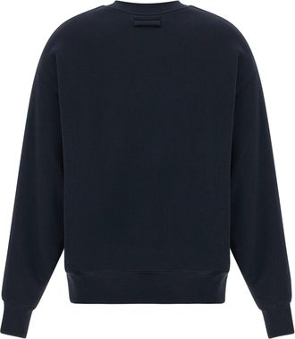 Jean Paul Gaultier Logo-Print Brushed Cotton Sweatshirt - Black