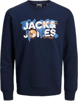 Jack & Jones Uomo, Felpe, Blu, M, new