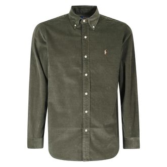 Polo Ralph Lauren Camicia in Corduroy 21W - - Shirts - Uomo - Verde - M
