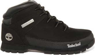 Timberland Eurosprint Hikers - Heren - Veterlaarzen - Zwart - 42 EU - Leer - Schoenen