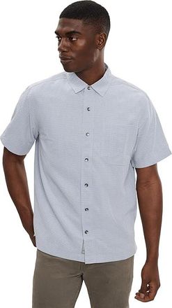 Royal Robbins Desert Pucker Dry Short Sleeve Mens Clothing Misty Blue : 2XL, Modal/Polyester/Tencel