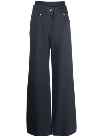 Brunello Cucinelli Pantaloni ampi - Blu