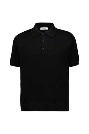 Givenchy KNITTED POLO SHIRT Size: XL, colour: BLACK