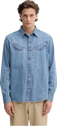 Levi's Denim Shirt - Heren - Spijkeroverhemden - Blauw - M - Denim - Overhemden