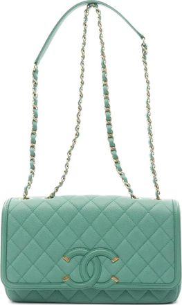 Chanel Borsa a spalla CC piccola 2016-2017 - Verde