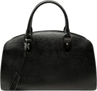 Louis Vuitton Borsa Pre-owned Pont Neuf PM in Epi Electric Patent Leather - - Pre-owned - Donna - Nero - ONE SIZE