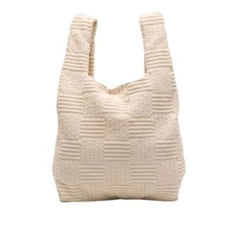 Bottega Veneta Pre-owned Tote Bag - Dames - Pre-owned - Wit - Maat: ONE Size Katoen