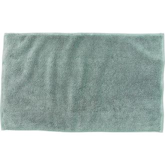 Coyuchi Cloud Loom Organic Cotton Bath Mat in Seafoam at Nordstrom