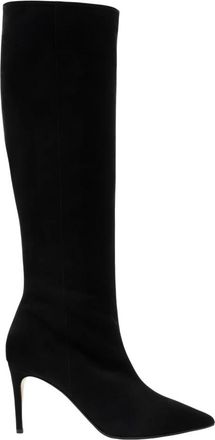 Parall&egrave;le Golden Boot - Dames - Laarzen met Hak - Zwart - 40 EU - Leer - Schoenen