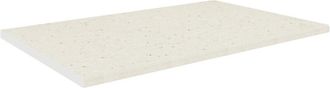 ebuy24 Ebuy24 - Vcm Worktop 28 Mm De Espesor Ancho 100 Cm F&aacute;cil De Limpiar Encimera De Cocina - Esilo (blanco)