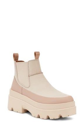 UGG Brisbane Waterproof Platform Chelsea Boot in Ssal at Nordstrom Rack, Size 10