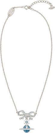 Vivienne Westwood Collana con ciondolo Octavie - - Accessories - Donna - Grigio - ONE SIZE