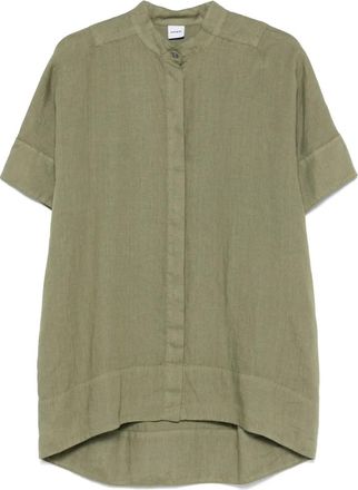 Aspesi Camicia in lino - Verde