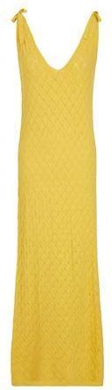 8 by YOOX HONEYCOMB KNITTED LONG DRESS