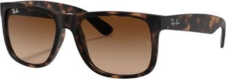 Ray-Ban Justin Zonnebrillen - unisex - Zonnebrillen - Bruin - 55 MM - Accessoires