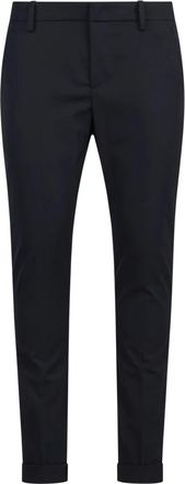 Dondup Broeken, Heren, Blauw, W35, Polyester, Gaubert Broeken