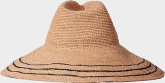 Janessa Leon&eacute; Waverly Raffia Large Brim Hat