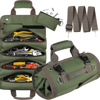 No Brand Kit Enrollable Y Paquete De Recepci&oacute;n - Paquetes De Almacenamiento Blando Port&aacute;tiles Intensivos - Rollos Vac&iacute;os Plegables Descargar - Con 2 Bolsas Peq