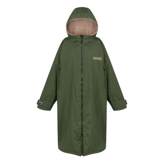 Regatta Mens Adult Waterproof Fleece Lined Robe Jacket - Green - Size Large
