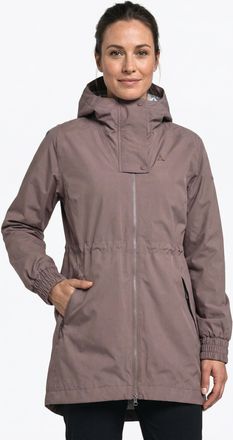 Sch&ouml;ffel Parka SCH&Ouml;FFEL Parka Style Bohorok WMS, Damen, Gr. 34, twilight mauve, Obermaterial: 100% Polyester, Jacken Parka, Oversize-Passform mit Raglan&auml;rmeln,
