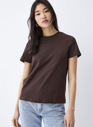 Twik Womens Short-sleeve crew-neck Tee Shirt Relaxed fit