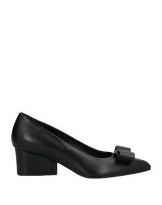 パンプス FERRAGAMO PUMPS NERO New Vara plate pump - Women | Ferragamo