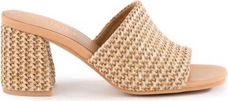 Seychelles Womens Adapt Raffia Heel Sandals In Natural