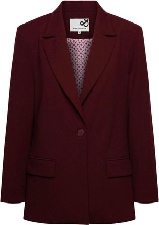 &Co Woman Glennis Blazer - Dames - Blazers - Rood - 3XL - Polyester - Jassen