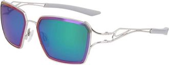 Nike Authentieke Prismabrillen met Topkwaliteit - unisex - Zonnebrillen - Grijs - 57 MM - Accessoires