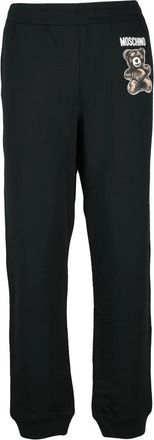 Moschino Relaxed Fit Cotton Sweatpants
