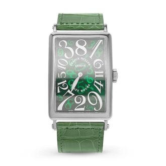 Franck Muller Pre-owned Franck Muller Long Island Master Of Complications Automatic Green Dial Unisex Watch 1200 CH