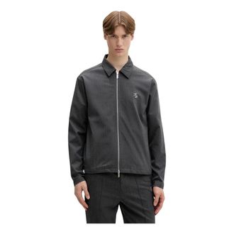 Filling Pieces Hombre, Chaquetas, Gris, Talla: M