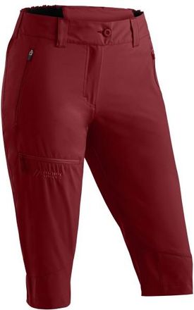 Maier Sports Lulaka Capri Loop Shorts f&uuml;r Damen | rot