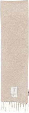 Jacquemus Cavallo Sjaal - Heren - Wintersjaals - Beige - ONE Size - Wol - Accessoires