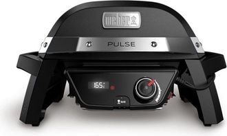 Weber Pulse1000-81010053 Barbacoa Mesa El&eacute;ctrico Negro 1800 W