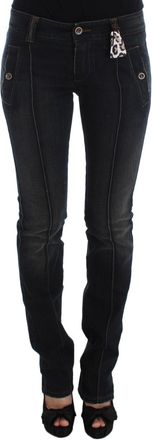 Ermanno Scervino Rechttaille Jeans Met Uniek Naaddetail