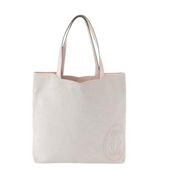 Cartier Pre-owned Tote Bags, female, Beige, Size: ONE SIZE Pre-owned Vintage Must Tote Bag