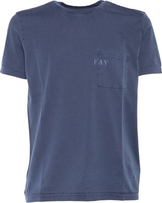 Fay T Shirt Fay Jersey Frosted