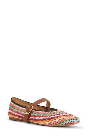 Dune London Haloha Mary Jane Flat in Pink Multi at Nordstrom, Size 11Us