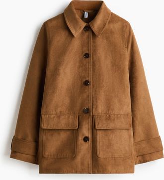 H&M Jacke mit Kragen - Beige
