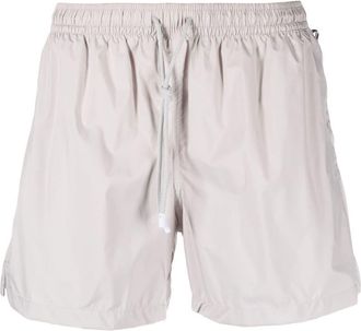 Fedeli drawstring-waist swim shorts - men - Polyester - M - Neutrals