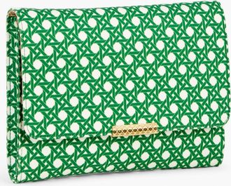 Talbots Intricate Dots Sateen Clutch - Ivory - 001 Talbots