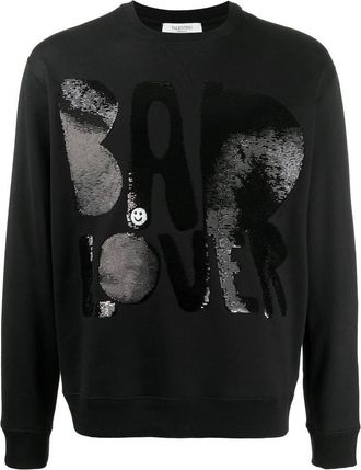 Valentino Garavani Bad Lover Sequinned Sweatshirt