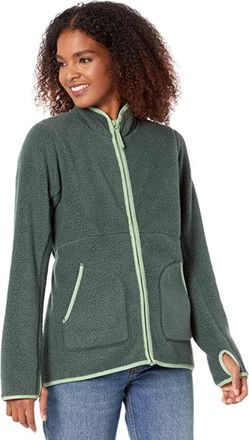 Helly Hansen Womens Helly Hansen Imperial Pile Jacket Darkest Spruce Full Zip RED706