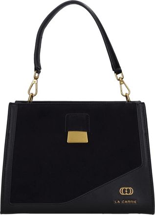 La Carrie Irregular Medium Bag - Dames - Schoudertassen - Zwart - ONE Size - Leer - Tassen